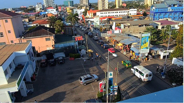 Watch Live Traffic - Oxford Street, Osu Accra.