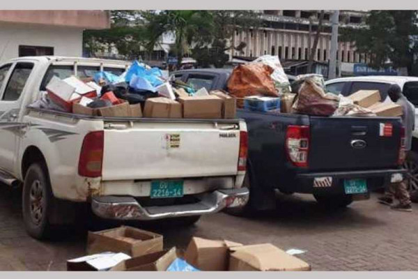 FDA destroys unwholesome goods from markets in the Western Region