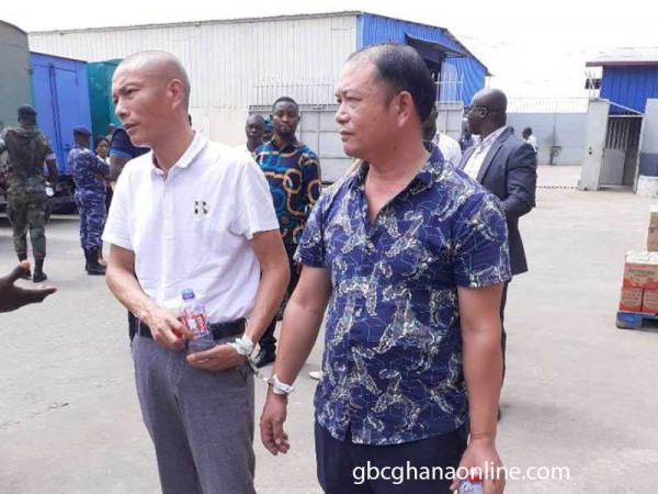 GRA Taskforce arrests two Chinese officials for tax infractions